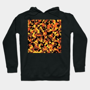 Orange Camouflage Hoodie